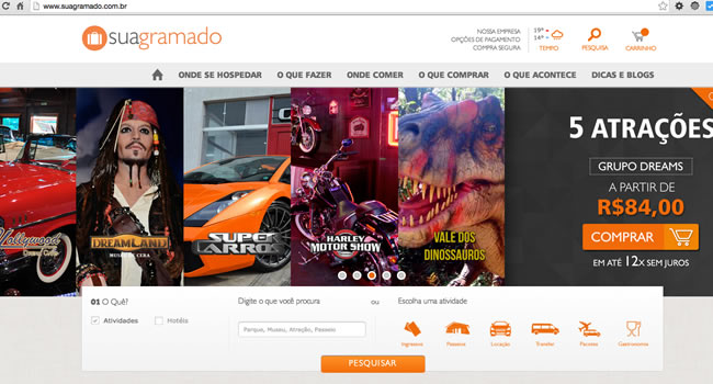 Imagem do Site SuaGramado